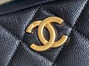 Chanel shoulder black bag - 14x18x4cm - 2