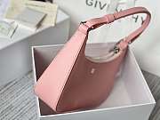 Givenchy Small Moon Cut Out Bag Leather Pink - 25x7x12cm  - 4