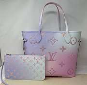 LV NEVERFULL MM TOTE BAG Pastel Spring In The City - M46077 - 31x28x14cm - 1