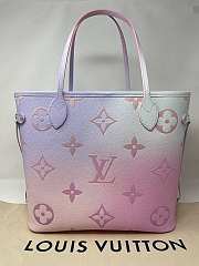 LV NEVERFULL MM TOTE BAG Pastel Spring In The City - M46077 - 31x28x14cm - 4