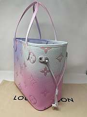 LV NEVERFULL MM TOTE BAG Pastel Spring In The City - M46077 - 31x28x14cm - 2
