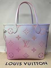 LV NEVERFULL MM TOTE BAG Pastel Spring In The City - M46077 - 31x28x14cm - 3