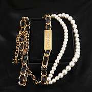 Chanel Pearl belt - 5