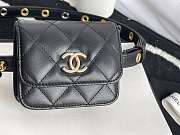 Chanel belt black / white - 4