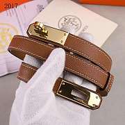 Hermes Belt gold/ silver - 1