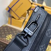 LV HANDLE SOFT TRUNK BLACK - M45935 - 21x15x7cm - 5