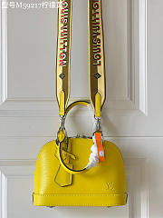 LV Alma BB Handbag Yellow - M59217 - 23.5x17.5x11.5cm - 6