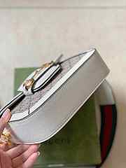 Gucci Horsebit 1955 Denim Mini Bag 2 Strap - 658574 - 20.5x14x5cm - 6