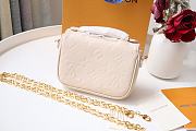 LV MICRO MÉTIS BEIGE CLAIR - M81390 -  14x11x3.5cm - 4