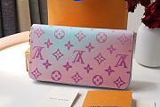 LV ZIPPY WALLET SUNRISE PASTEL - M81340 - 19.5x10.5x2.5cm - 1