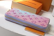 LV ZIPPY WALLET SUNRISE PASTEL - M81340 - 19.5x10.5x2.5cm - 6