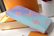 LV ZIPPY WALLET SUNRISE PASTEL - M81340 - 19.5x10.5x2.5cm - 5