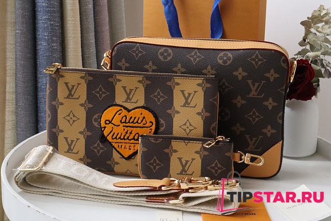 LV TRIO MESSENGER - M45965 - 25x18.5x7cm - 1