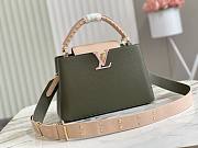 LV CAPUCHINES MM PINK/GREEN - M48865 - 31.5x20x11cm - 1