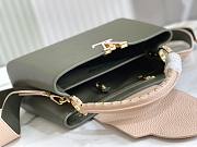 LV CAPUCHINES MM PINK/GREEN - M48865 - 31.5x20x11cm - 3