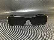 Balenciaga DYNASTY RECTANGLE SUNGLASSES IN BLACK - 3