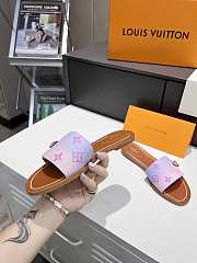 Louis Vuitton Lock It Flat Mule Rose Pink 1AA0ZY - 4