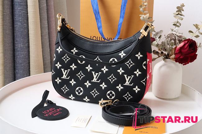 LV BAGATELLE BLACK/WHITE - M46091 - 22x14x9cm - 1