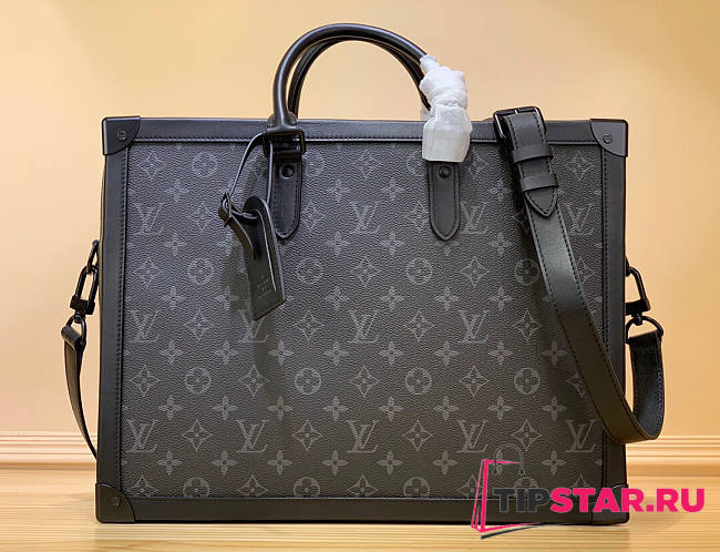 LV SOFT TRUNK BRIEFCASE BLACK - M44952 - 29x38x8cm - 1