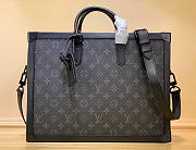 LV SOFT TRUNK BRIEFCASE BLACK - M44952 - 29x38x8cm - 1