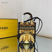 Mini Sunshine Shopper Fendace Printed FF leather mini bag - 8BS051 - 13x18x6.5cm - 1