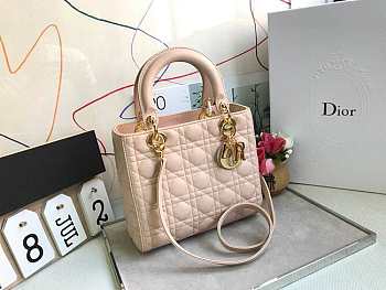 Lady Dior Pink - 24x20x11cm