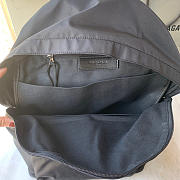 BALENCIAGA Explorer Backpack in black recycled nylon - 36x49x13cm - 5