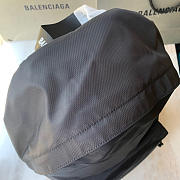 BALENCIAGA Explorer Backpack in black recycled nylon - 36x49x13cm - 4