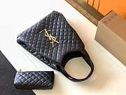 Ysl Icare Maxi Shopping Bag Black - 698651 - 58x43x8cm - 5