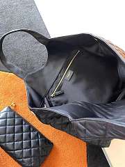 Ysl Icare Maxi Shopping Bag Black - 698651 - 58x43x8cm - 3