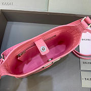 Balenciaga crocodile crossbody Sweet Pink bag - 23x16x5cm - 4