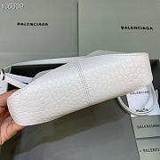 Balenciaga crocodile crossbody white bag - 23x16x5cm - 5