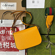 Gucci Mini Horsebit 1955 Bag Yellow - 658574 - 20x14x5cm - 2