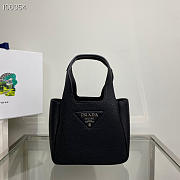 PRADA Leather handbag black - 1BA349 - 18x15.5x10cm - 4
