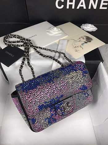 Chanel chanel swarovski crystal flap bag - 20cm