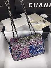 Chanel chanel swarovski crystal flap bag - 20cm - 5