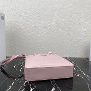 PRADA brushed leather tote Aqua light pink - 1BA330 - 25x23x6cm - 2