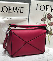 Loewe Puzzle bag in classic calfskin pink - 18x12.5x8cm - 4