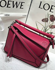 Loewe Puzzle bag in classic calfskin pink - 18x12.5x8cm - 3
