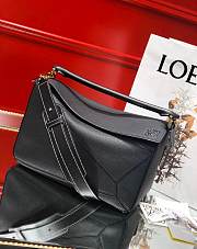 Loewe Puzzle bag in classic calfskin black - 18x12.5x8cm - 6