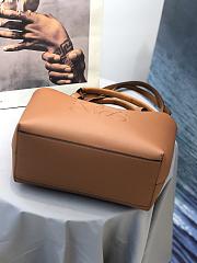 LOEWE Small Anagram Tote bag in classic calfskin tan - 29x14x25cm - 2