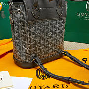 GOYARD Alpin Mini Backpack Black - 18.5x21.5x8.5cm - 6