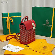 GOYARD Alpin Mini Backpack Red - 18.5x21.5x8.5cm - 5