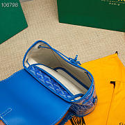 GOYARD Alpin Mini Backpack Light Blue - 18.5x21.5x8.5cm - 4