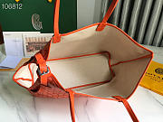 GOYARD Chien Gris orange bag - 27x15x33.5cm - 2