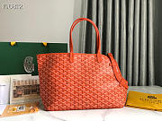 GOYARD Chien Gris orange bag - 27x15x33.5cm - 6