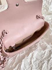 GG Marmont belt bag pink leather - ‎699757 - 16.5x10x5cm - 4