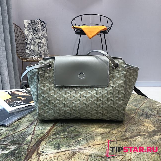 GOYARD Rouette PM Bag light green - 23x14x31cm - 1