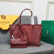 GOYARD Saint Louis GM Bag red - 34x46x15cm - 2