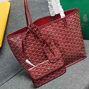 GOYARD Saint Louis GM Bag red - 34x46x15cm - 6